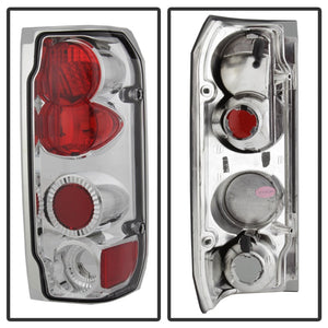 Spyder Ford F150 87-96/Ford Bronco 88-96 Euro Style Tail Lights Chrome ALT-YD-FF15089-C