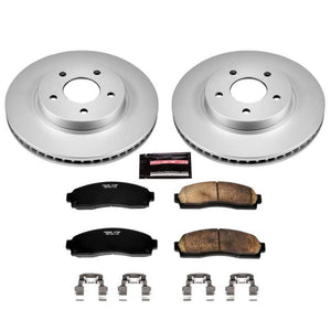 Power Stop 05-06 Chevrolet Equinox Front Z17 Evolution Geomet Coated Brake Kit