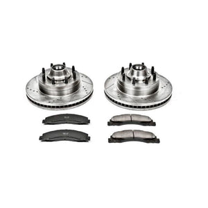 Power Stop 17-18 Ford E-450 Super Duty Front Z23 Evolution Brake Kit