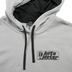 Autometer Gray Competition Pullover Hoodie - Adult Large