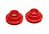 Energy Suspension 99-06 Volkswagen Golf IV/GTI/Jetta IV Red Rear Coil Spring Isolator Set
