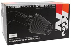 K&N 12-18 Jeep Wrangler V6-3.6L High Flow Performance Intake Kit (12-15 CARB Approved)