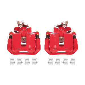 Power Stop 13-17 Ford Explorer Rear Red Calipers w/Brackets - Pair