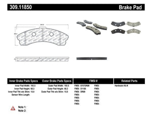 StopTech Performance 06-09 Chevrolet Corvette Z06 Front Brake Pads