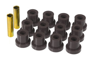 Prothane 55 Chevy Full Rear Spring Bushings - Black