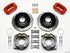 Wilwood Dynapro Low-Profile 11.00in P-Brake Kit Drill-Red AMC 71-74 2.60in Offset
