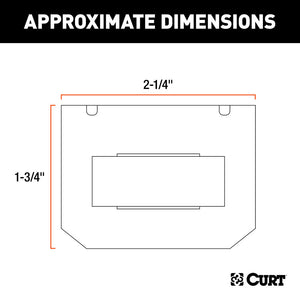 Curt Connector Mounting Bracket for 5-Way Flat