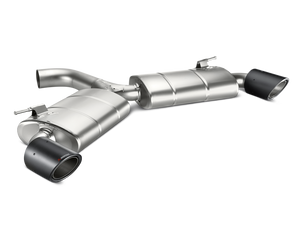 Akrapovic 13-17 Volkswagen Golf GTI (VII) Slip-On Line (Titanium) w/ Carbon Tips