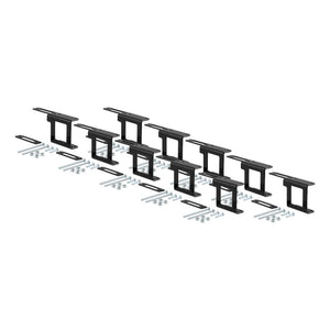 Curt Easy-Mount Brackets for 4 or 5-Way Flat (1-1/4in Receiver 10-Pack)