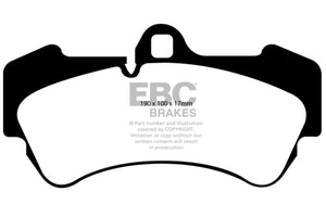 EBC 04-07 Porsche Cayenne 3.2 Ultimax2 Front Brake Pads