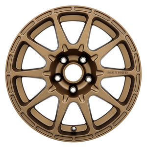 Method MR501 VT-SPEC 2 15x7 +48mm Offset 5x100 56.1mm CB Method Bronze Wheel