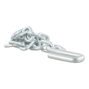 Curt 27in Safety Chain w/1 S-Hook (5000lbs Clear Zinc)