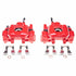 Power Stop 01-03 Toyota Highlander Rear Red Calipers - Pair