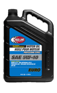 Red Line Pro-Series Euro 5W40 Motor Oil - 5 Quart