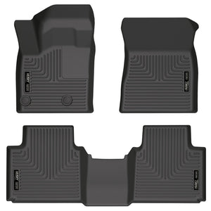 Husky Liners 2022 Mitsubishi Outlander WeatherBeater Front & 2nd Seat Floor Liner - Blk