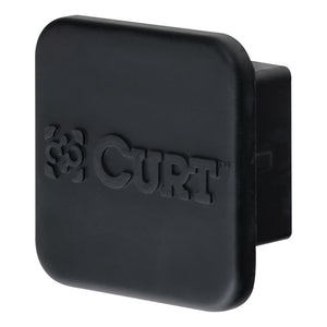 Curt 2in Rubber Hitch Tube Cover (Packaged)