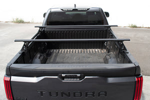 Go Rhino 15-22 Ford F-150 / 19-22 RAM 1500 / 07-21 Toyota Tundra XRS Cross Bars Kit - Tex. Blk