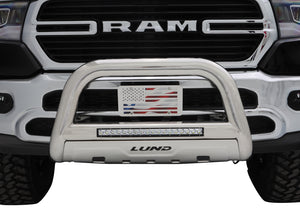 Lund 09-17 Dodge Ram 1500 (Excl. Rebel Models) Bull Bar w/Light & Wiring - Polished