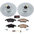Power Stop 13-14 Mercedes-Benz C300 Front Z23 Evolution Sport Coated Brake Kit