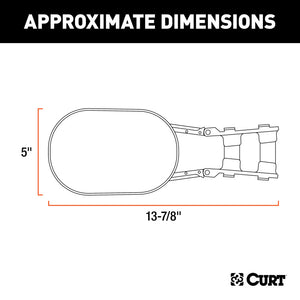 Curt Extended View Tow Mirror