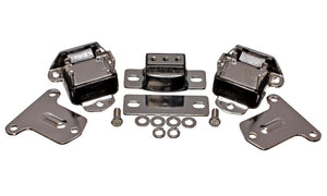 Energy Suspension 69-71 Camaro / 70-73 Monte Carlo Black Motor and Transmision Mounts; Chrome Finish