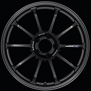 Advan RS-DF Progressive 19x9.0 +25 5-114.3 Racing Titanium Black Wheel