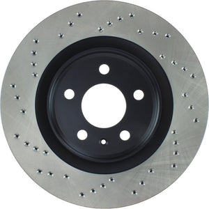 StopTech 12 Audi A6 Quattro/11-12 A7 Quattro/13 Q5/7-11/13 S4/12 S5 Rear Right Drilled Cryo Rotor