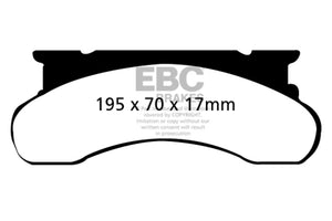 EBC 77-91 Ford Econoline E250 4.6 Greenstuff Front Brake Pads