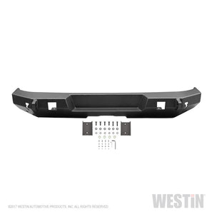 Westin 07-18 Jeep Wrangler JK WJ2 Rear Bumper - Textured Black