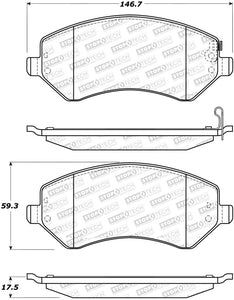 StopTech Street Select Brake Pads