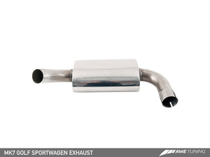 AWE Tuning VW MK7 Golf SportWagen Touring Edition Exhaust w/Diamond Black Tips (90mm)