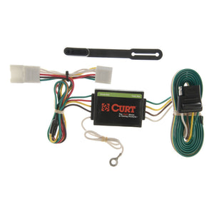 Curt 97-01 Jeep Cherokee Custom Wiring Harness (4-Way Flat Output)