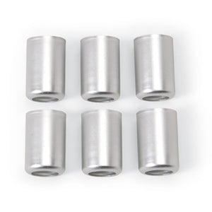 Russell Performance -6 AN Stainless Steel Crimp Collars (O.D. 0.600) (6 Per Pack)