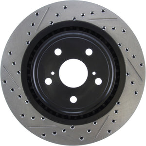 StopTech Sport Drilled & Slotted Rotor - Front Right