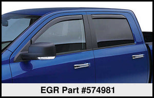 EGR 05+ Toyota Tacoma Crew Cab In-Channel Window Visors - Set of 4