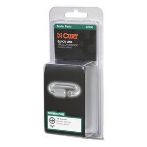 Curt 3/8in Quick Link (2200lbs Packaged)