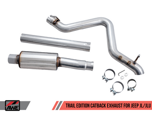 AWE Tuning 2018+ Jeep Wrangler JL/JLU 3.6L Trail Edition Cat-Back Exhaust