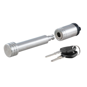 Curt 5/8in Hitch Lock (2in Receiver Barbell Stainless)