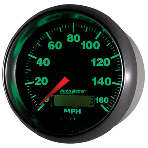 Autometer GS 3-3/8 inch 160 MPH In Dash Speedometer Gauge