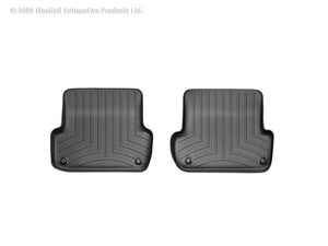 WeatherTech 02-08 Audi A4/S4/RS4 Rear FloorLiner - Black