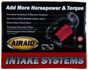 Airaid 99-03 Ford Superduty V8/V10 CAD Intake System w/o Tube (Dry / Black Media)