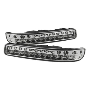 Xtune GMC Sierra 99-06 Full LED Bumper Lights Chrome CBL-JH-GS99-LED-C