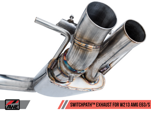 AWE Tuning Mercedes-Benz W213 AMG E63/S Sedan/Wagon SwitchPath Exhaust System - for Non-DPE Cars