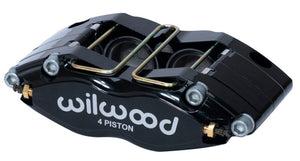 Wilwood Caliper- DPR-DS - Black 1.62in Piston 0.810in Rotor - Dust Seal