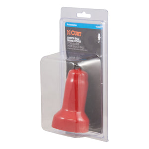 Curt Switch Ball Shank Cover (Fits 1in Neck Red Rubber Packaged)