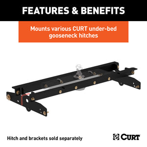 Curt 97-03 Ford F-150 Under-Bed Gooseneck Installation Brackets