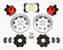 Wilwood Combination Parking Brake Rear Kit 12.19in Red Civic / Integra Disc 2.39 Hub Offset