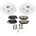 Power Stop 14-18 Mitsubishi Outlander Rear Z17 Evolution Geomet Coated Brake Kit