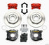 Wilwood Forged Dynalite P/S Park Brake Kit Red Mopar/Dana 2.36in Off w/Snap Ring Brng