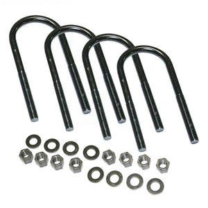 Superlift U-Bolt 4 Pack 5/8x3-3/8x13 Round w/ Hardware